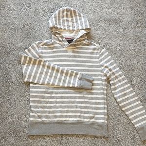 Banana Republic Hoodie sweatshirt size Small Striped Cotton